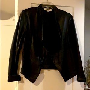 Short Faux leather jacket